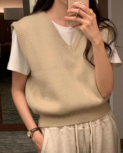 ordinary knit vest