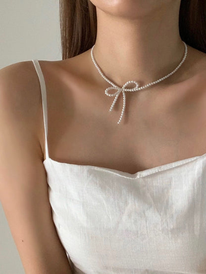 le ribbon neckalce