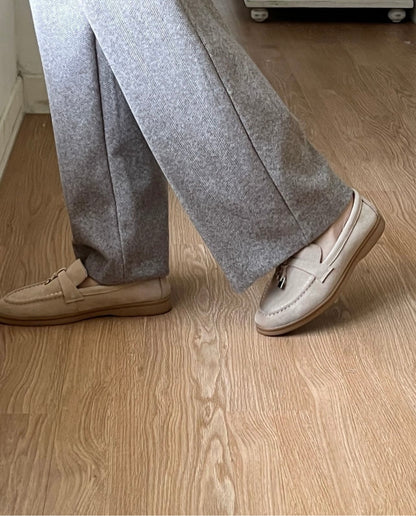 mallang soft loafers ( sheepskin )