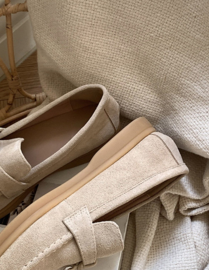 mallang soft loafers ( sheepskin )