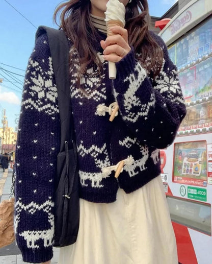 hani snow cardigan