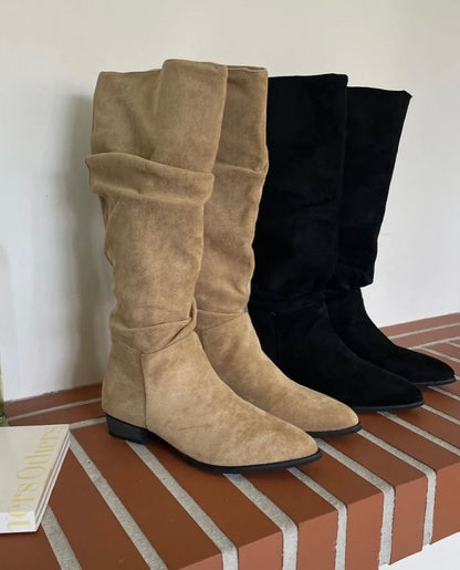 mika suede boots ( 3 cm )