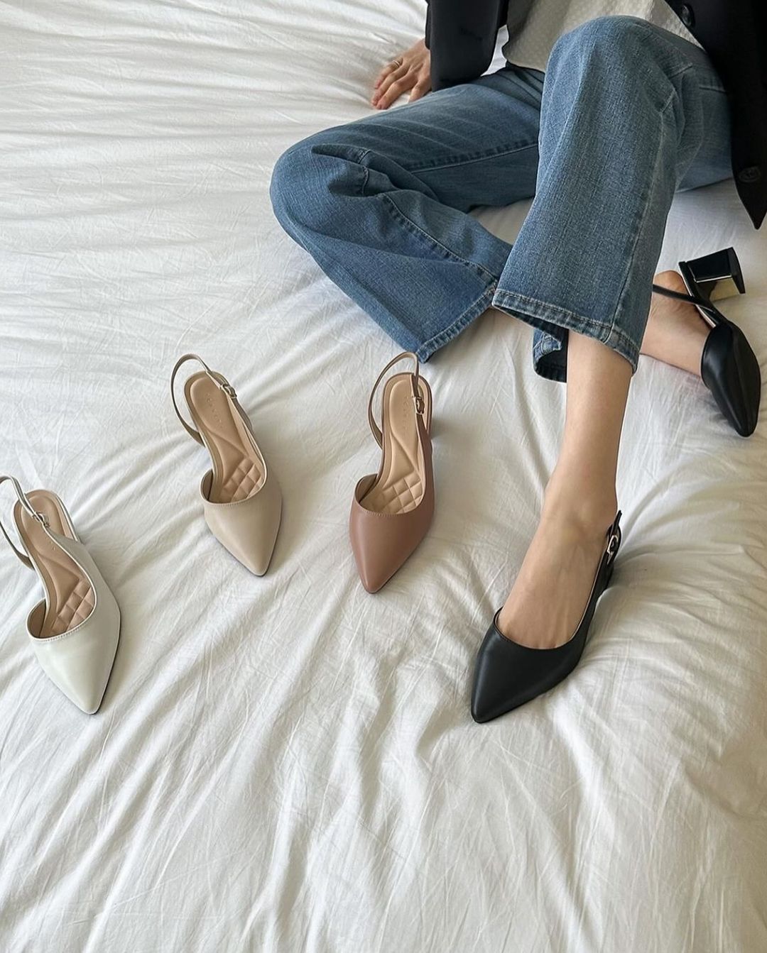 soft pump slingback ( 5 cm )