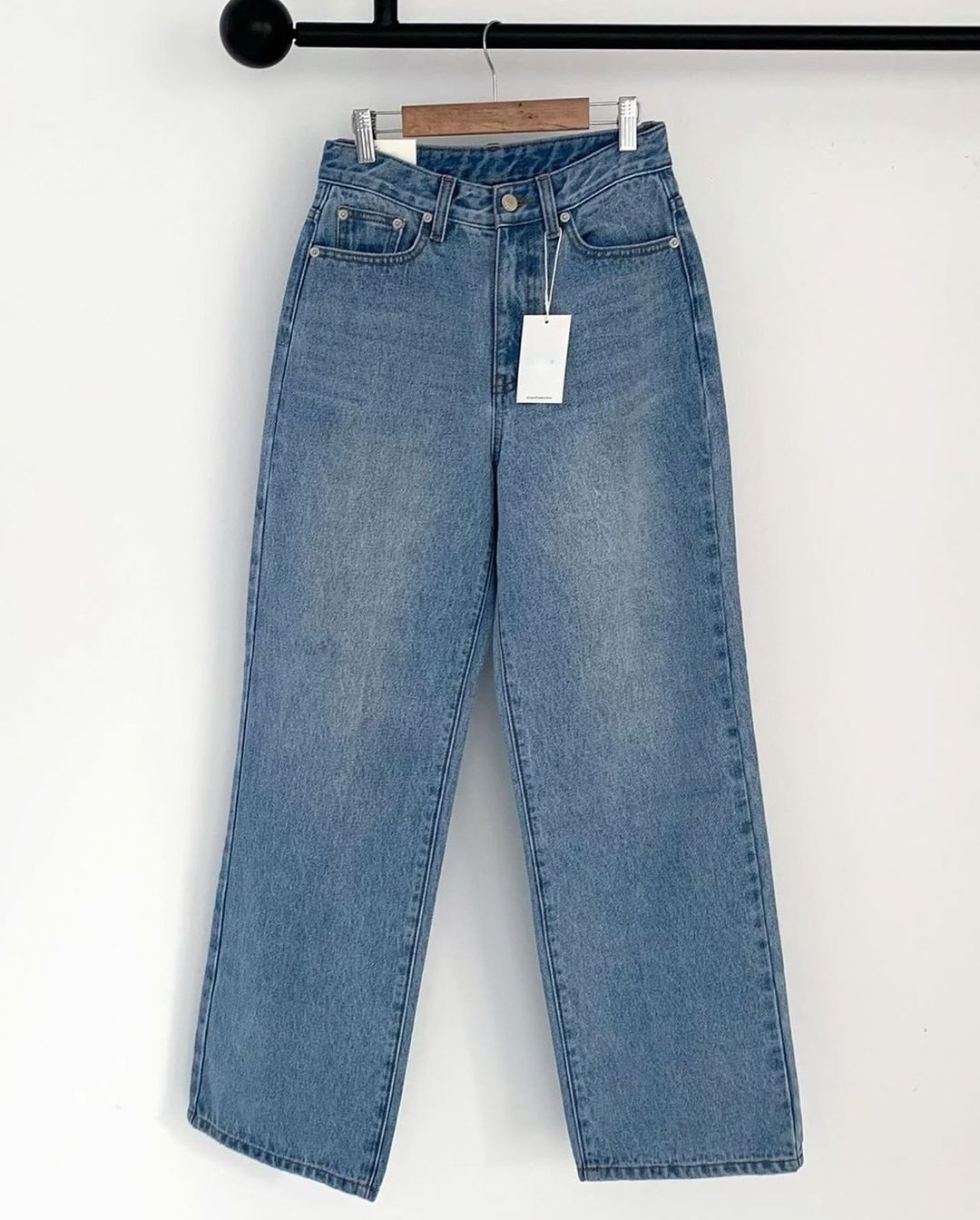 elee wide denim pants