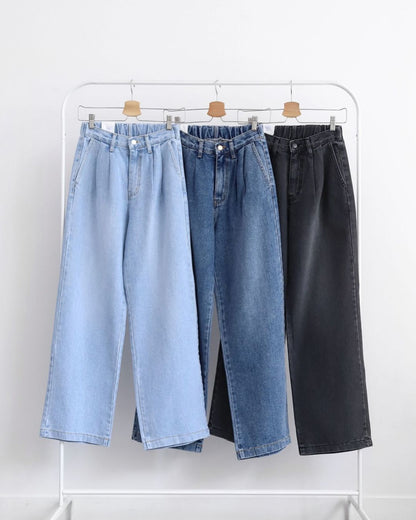 pani wide banding denim