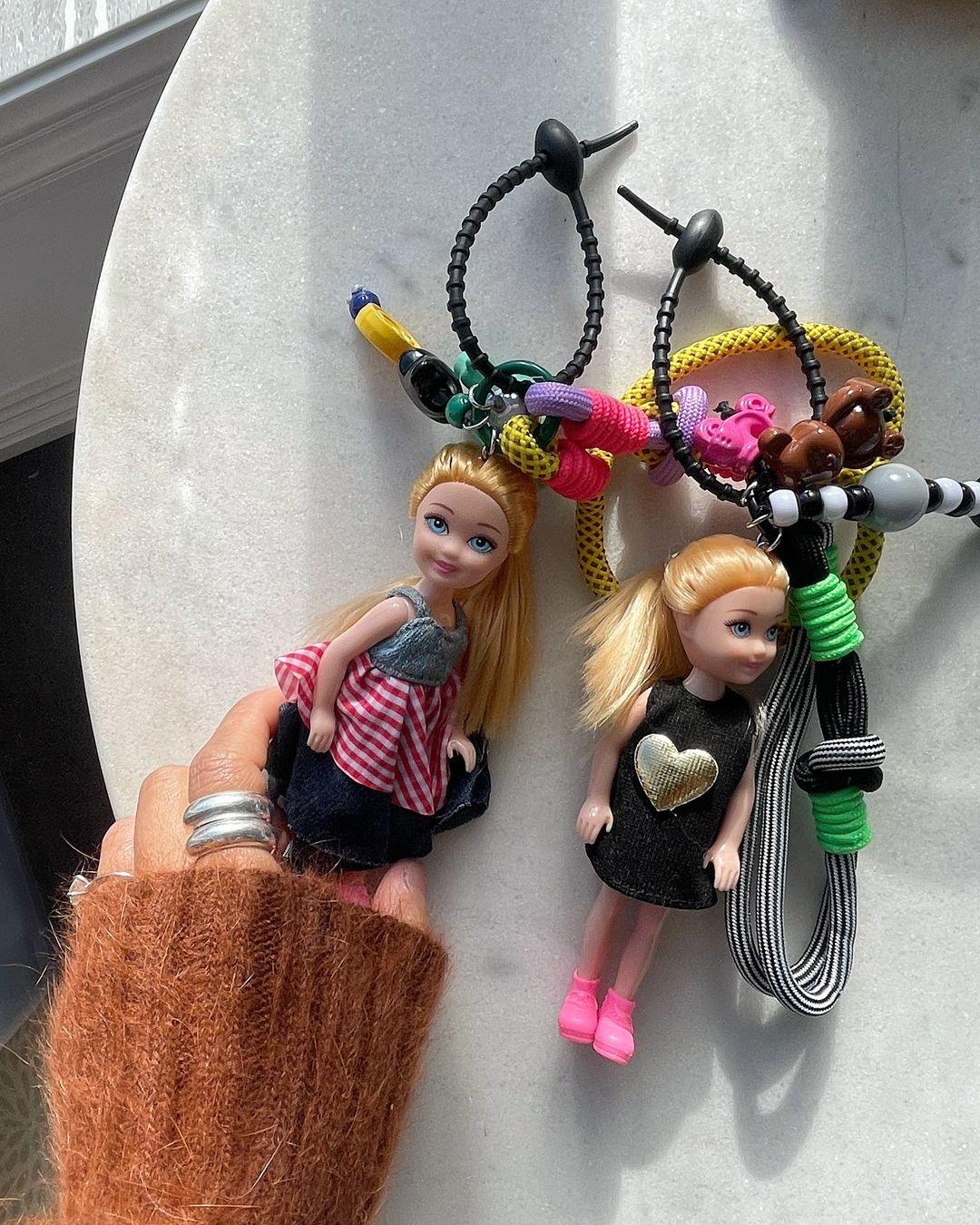 barbie keyring