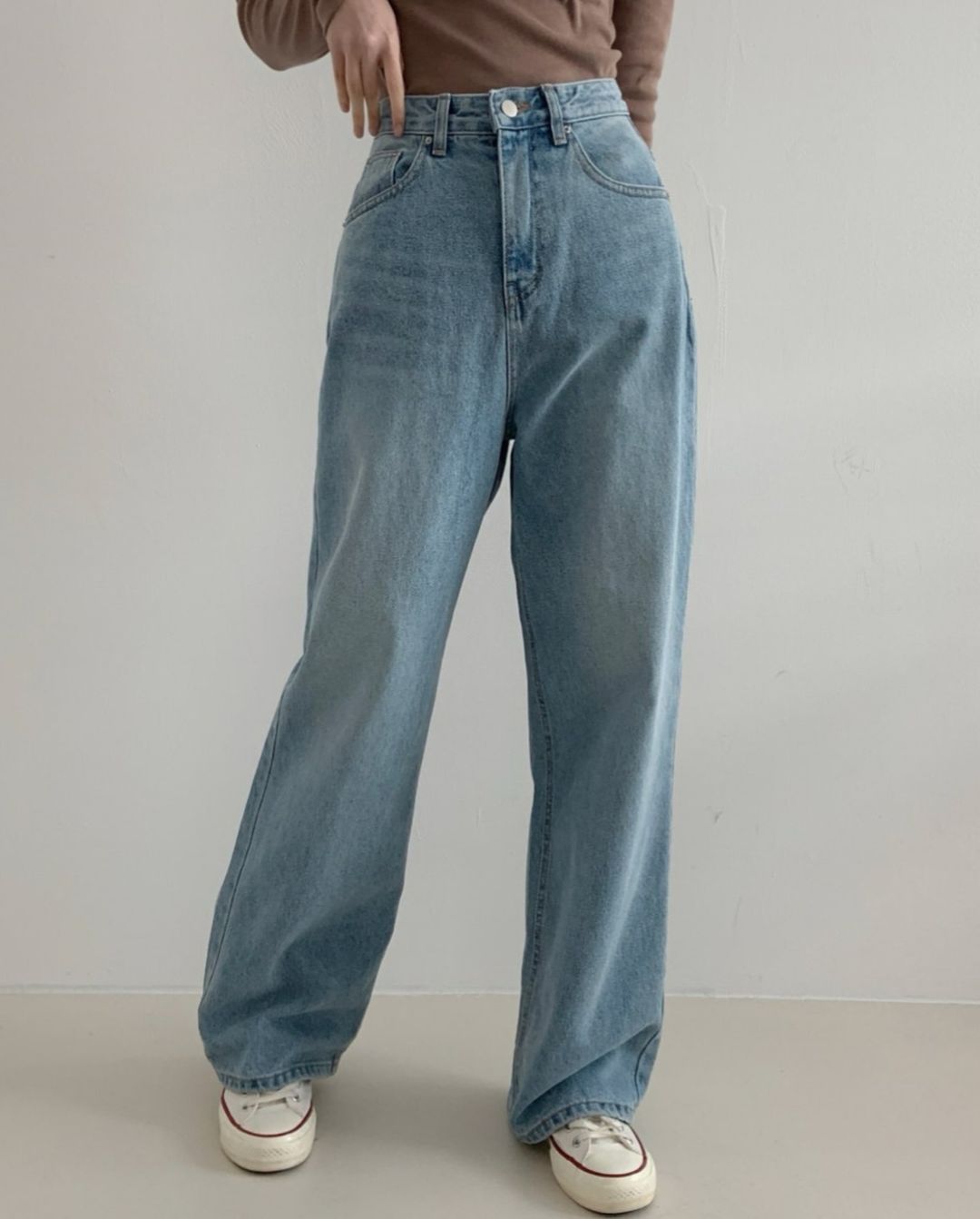 colton banding jeans ( semi-wide)