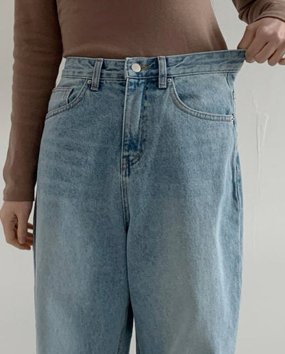 colton banding jeans ( semi-wide)