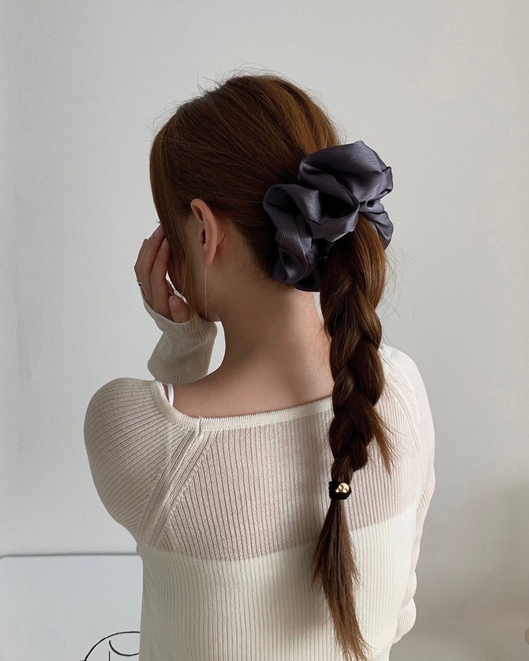 saint silk scrunchies