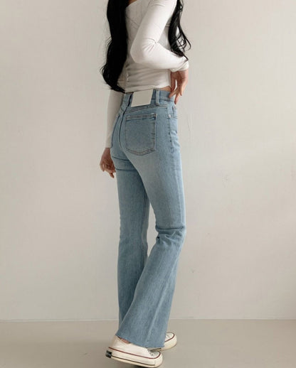 cleos banding pants (boot-cut)