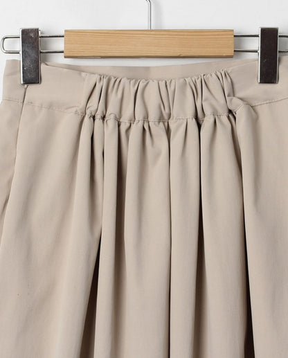 ruelle banding skirt