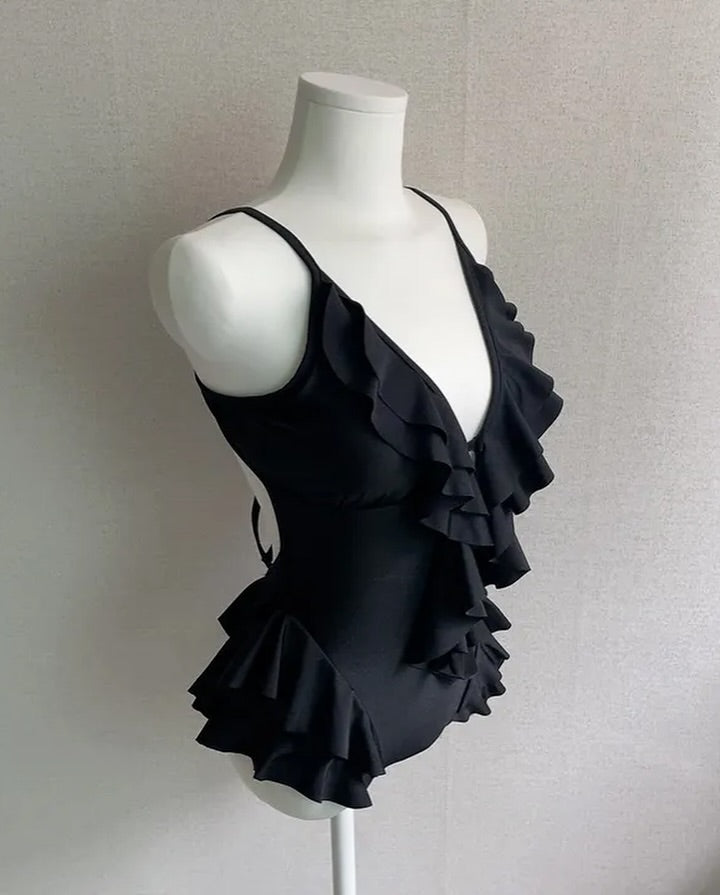 maison frill monokini