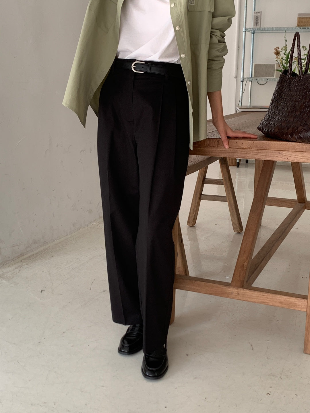 matin cotton slacks pants