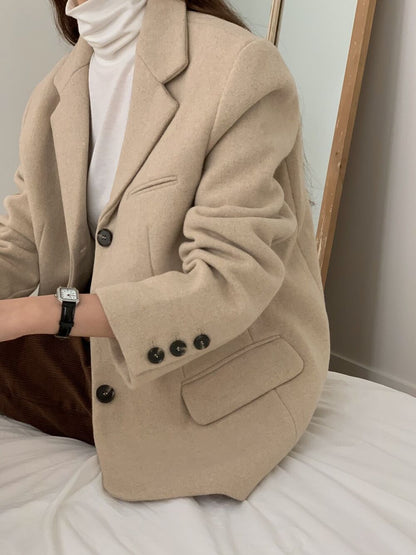 coing wool jacket ( wool 50 % )