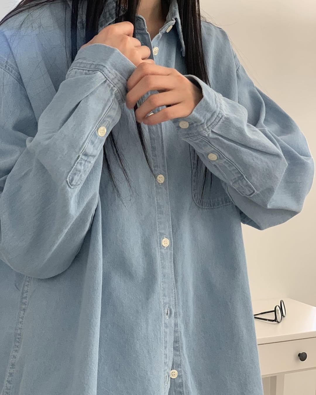 dannie soft denim shirts