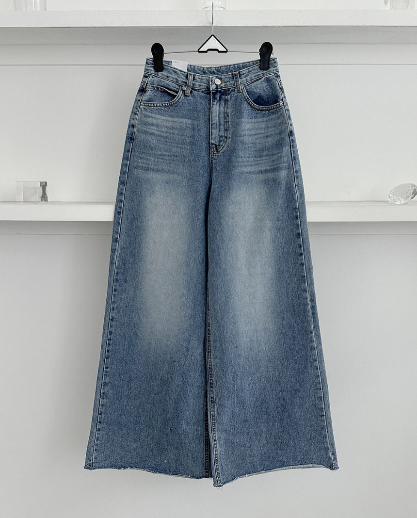 illana wide denim pants