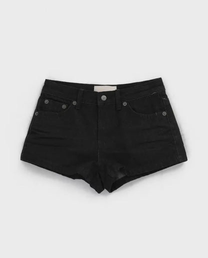 momo short denim pants