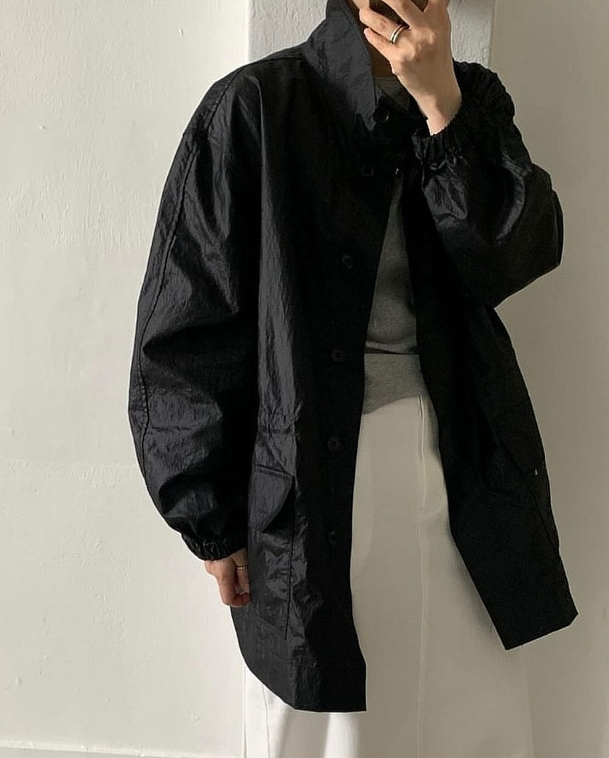 leo windbreaker jumper