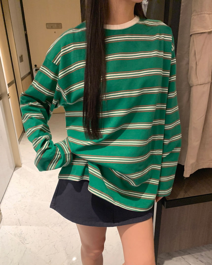 hour striped top