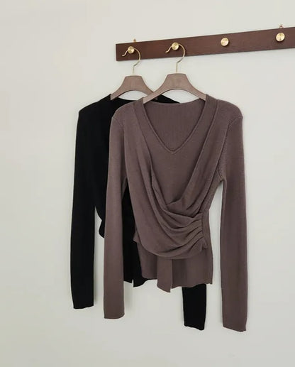 flona wrap knit