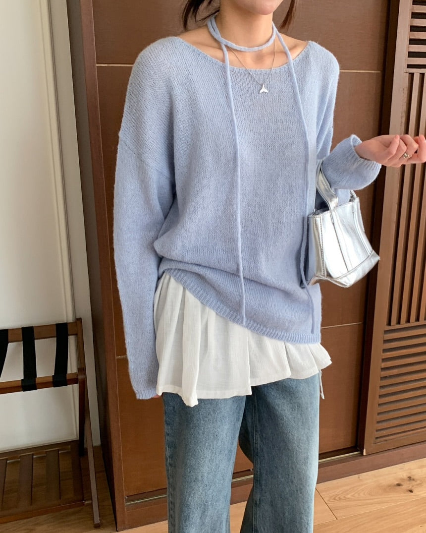 salt strap knit