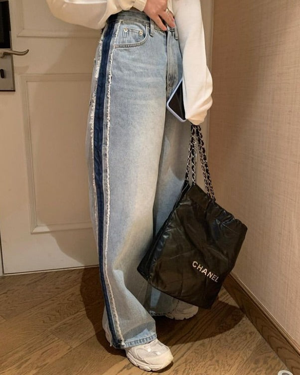 bohe denim pants