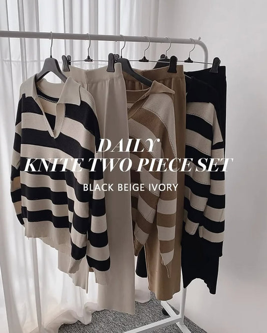 kara daily knit set