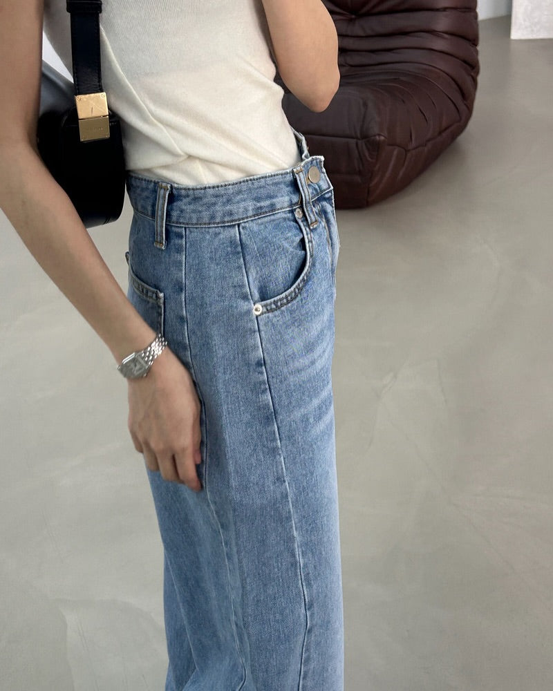 loing denim pants