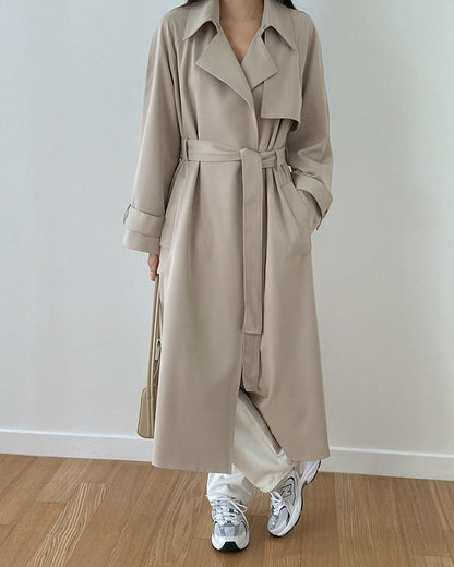 eopue soft trench coat