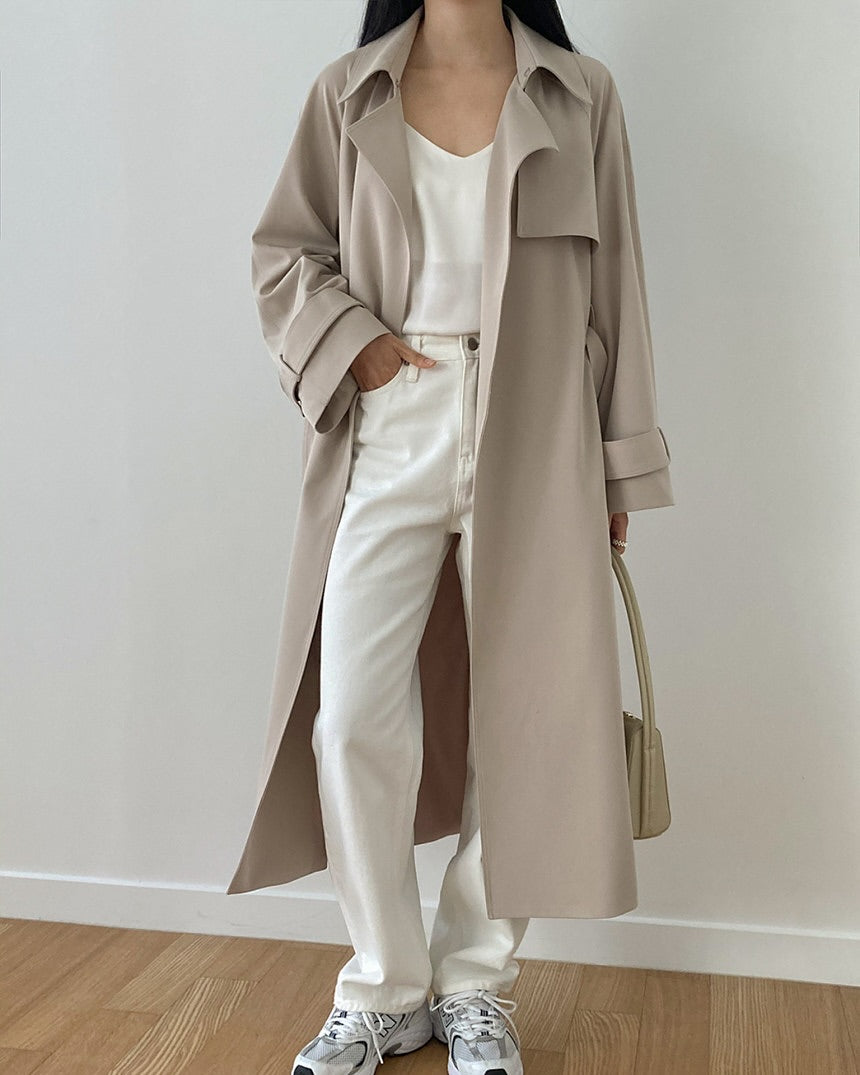 eopue soft trench coat