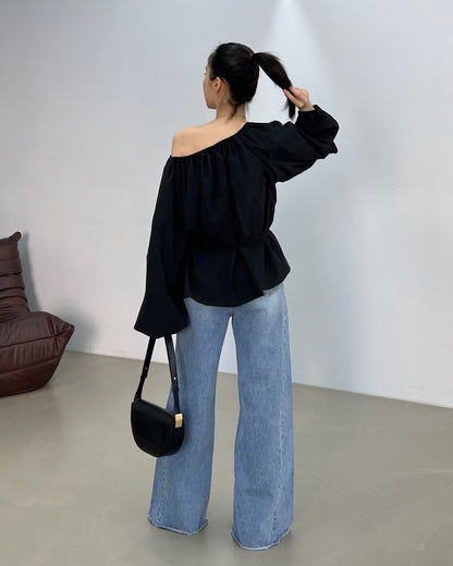 loing denim pants