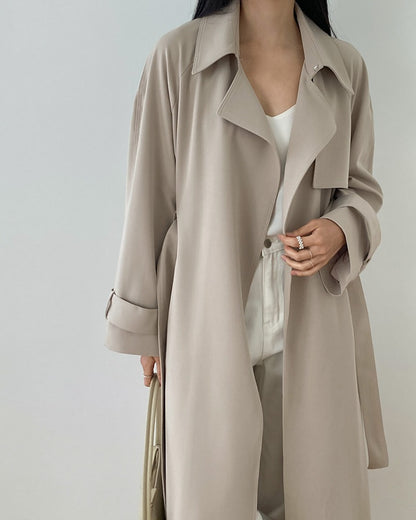 eopue soft trench coat