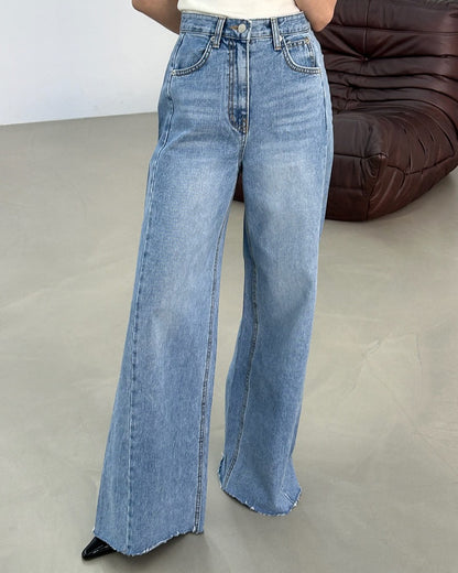 loing denim pants