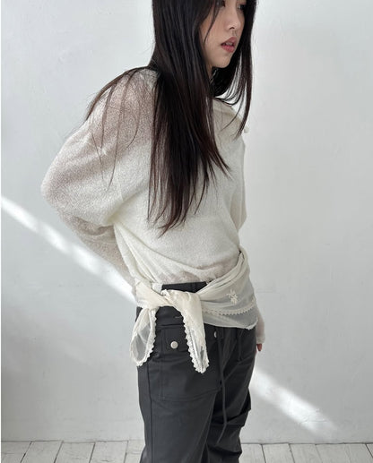 cori button knit