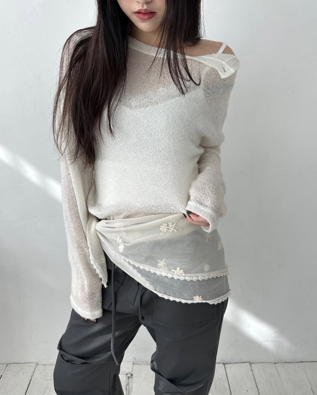 cori button knit