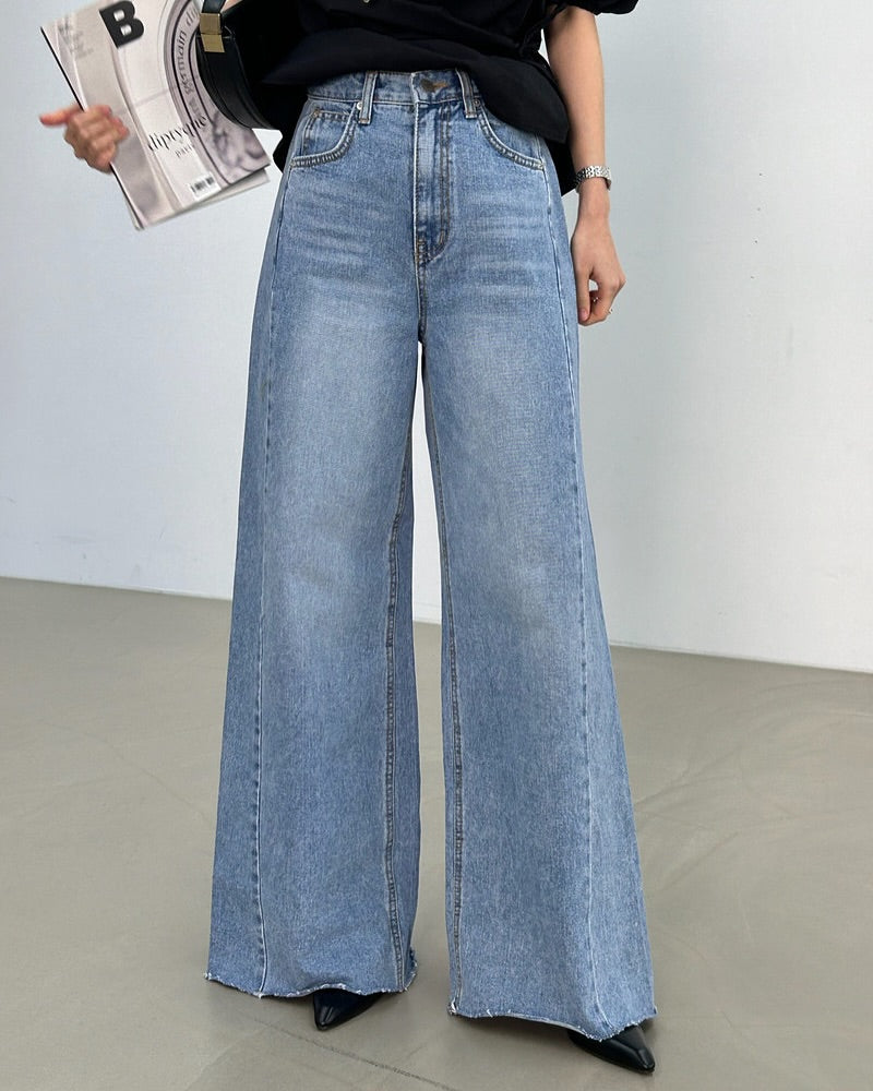 loing denim pants