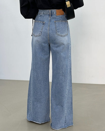 loing denim pants