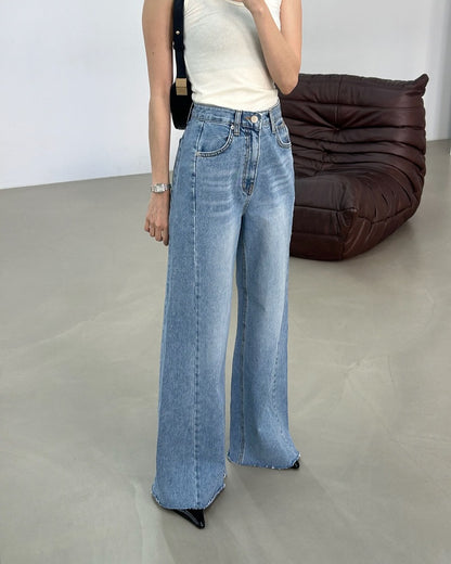 loing denim pants