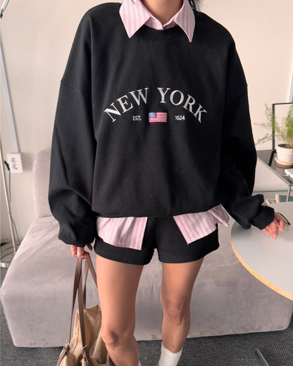 ny short pants set