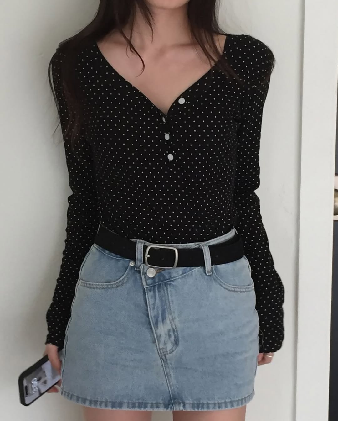 bake polka dot top